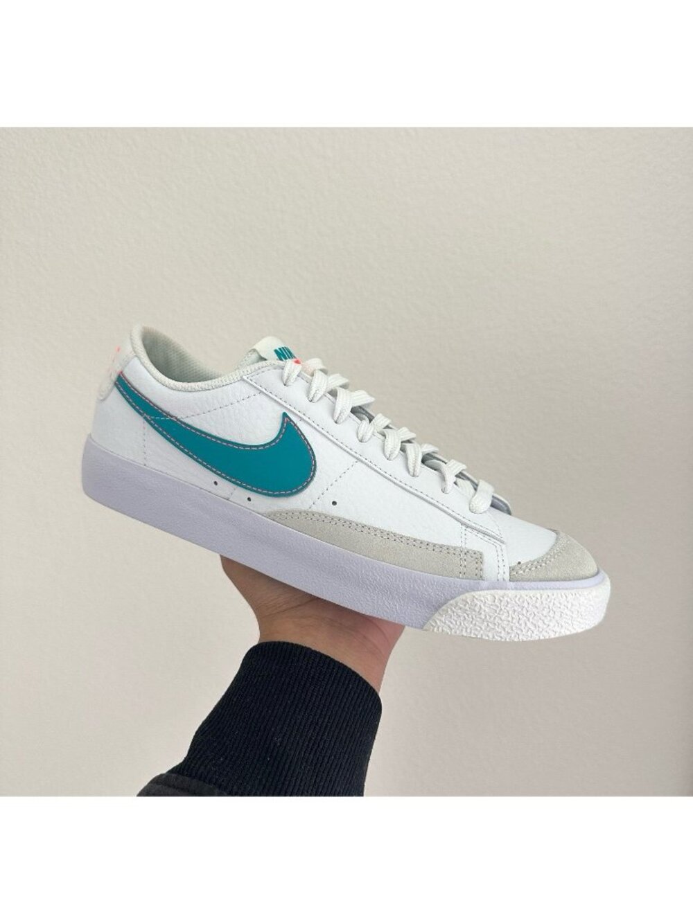 6.5Y Nike Blazer Low casual shoes ‘White Aquamarine’ DA40742